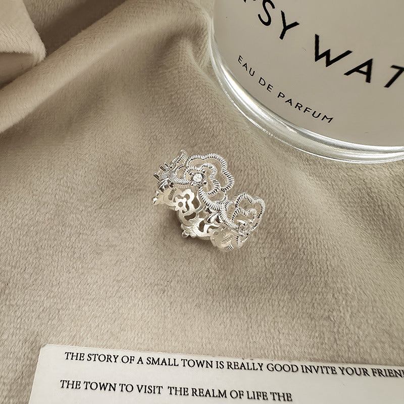 Rosette Whisper Lace Ring